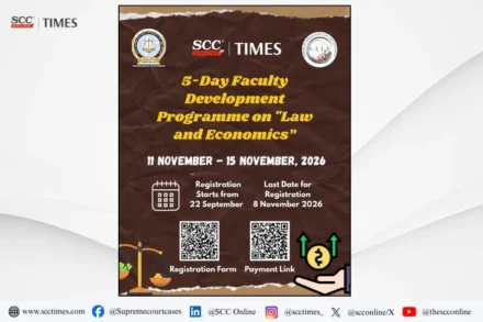 Faculty Development Programme on Law and Economics