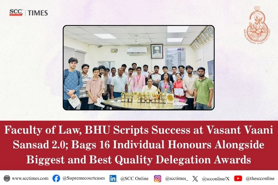 Faculty of Law BHU Vasant Vaani Sansad 2.0