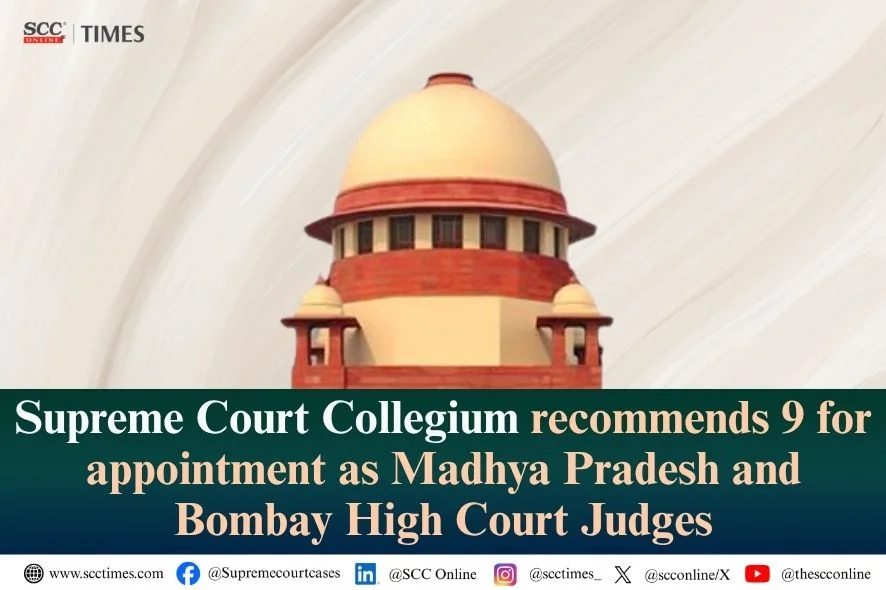 High Court Judge Appointments 2026