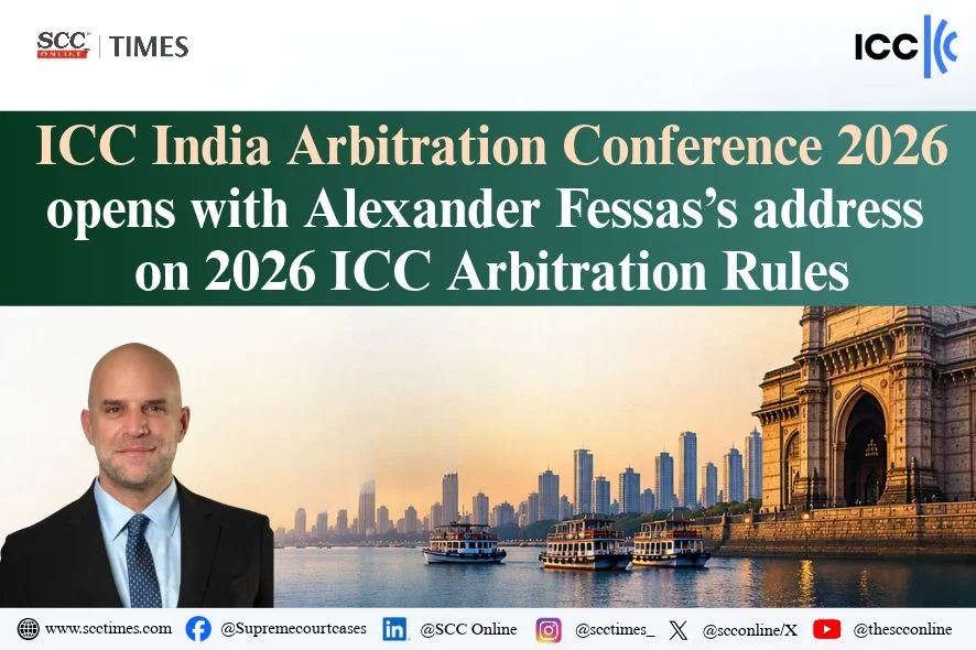 ICC India Arbitration Conference 2026 Alexander Fessas