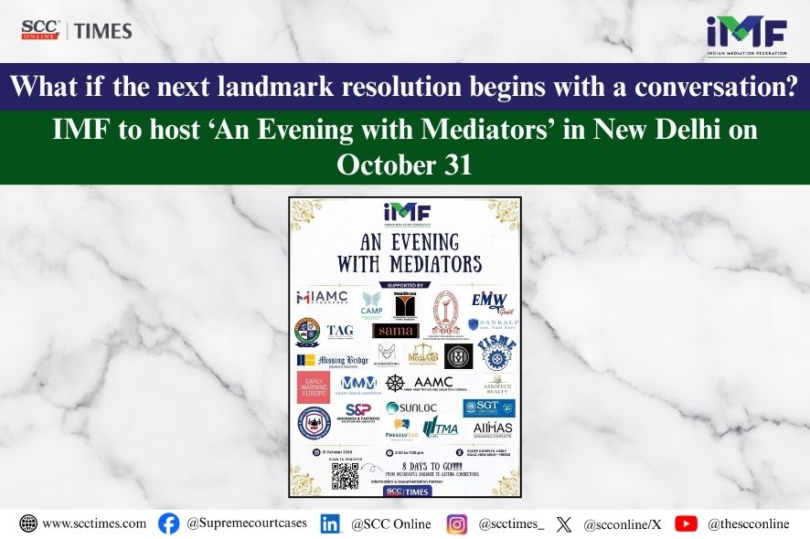 Indian Mediation Federation: New Delhi Event Explores Mediation Impact