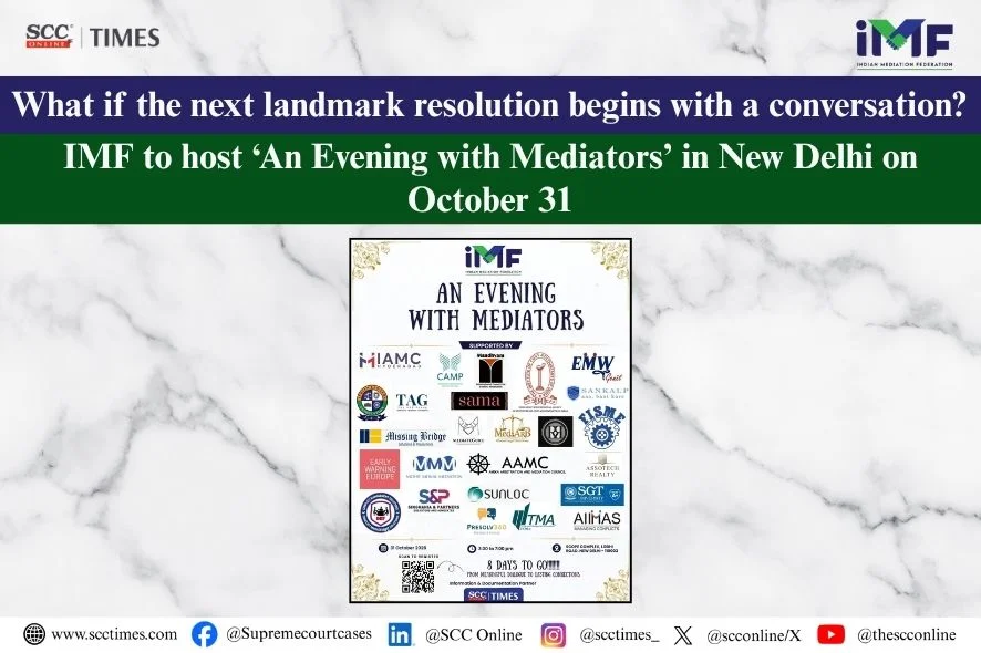 IMF Evening with Mediators