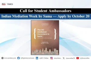 Indian Mediation Week Student Ambassadors