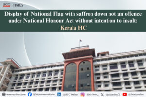 Intention to insult National Flag