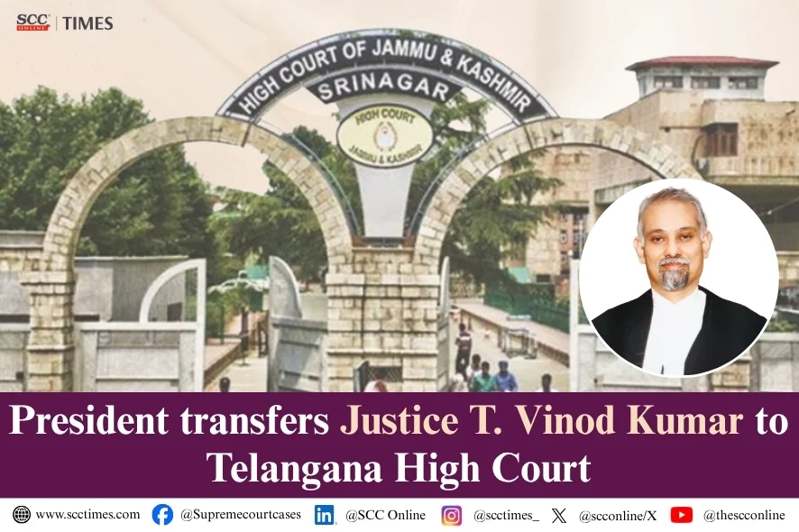 Justice T. Vinod Kumar