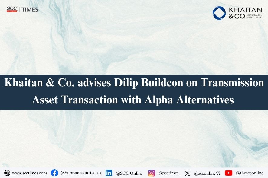 Dilip Buildcon: Transmission Asset Transaction with Alpha Alternatives