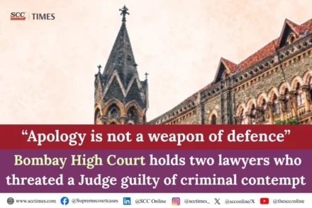 Lawyers threatening judge