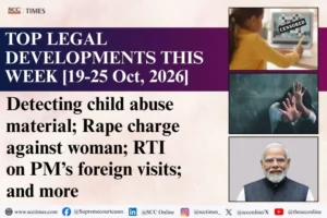 Legal Developments This Week