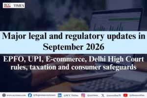 Legislation Roundup September 2026