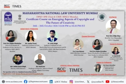 MNLU Copyright Certificate Course 2026