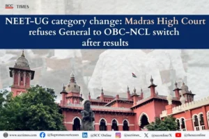 NEET-UG Category Change