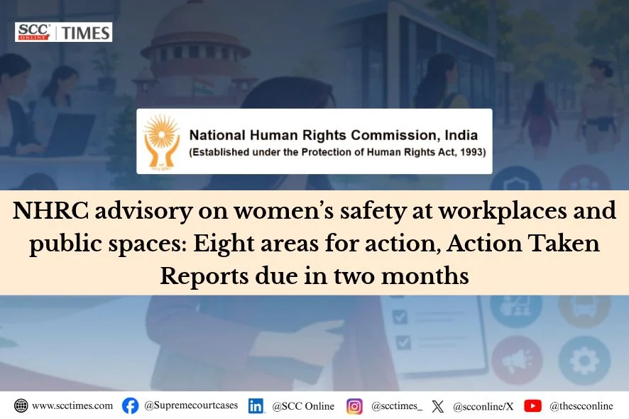 NHRC Advisory on Women's Safety