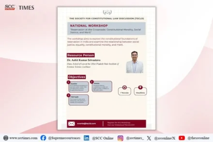 National Workshop on Reservation at the Crossroads