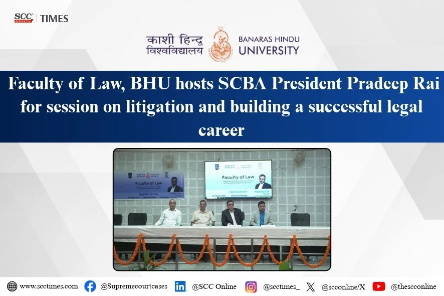 Pradeep Rai session at BHU Faculty of Law