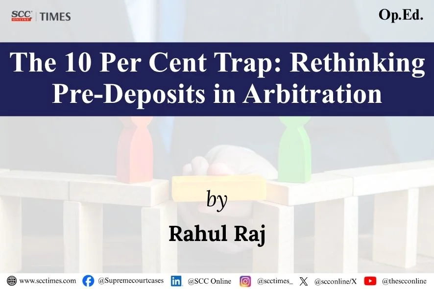Pre-Deposit Clauses in Arbitration