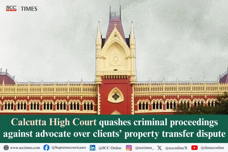 Quashing of FIR against advocate