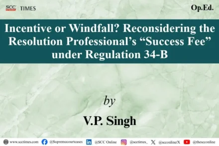 Resolution Professional Success Fee