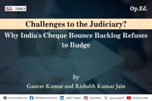 Section 138 cheque bounce backlog