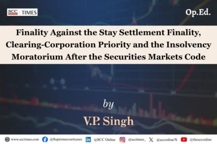 Settlement finality and IBC moratorium
