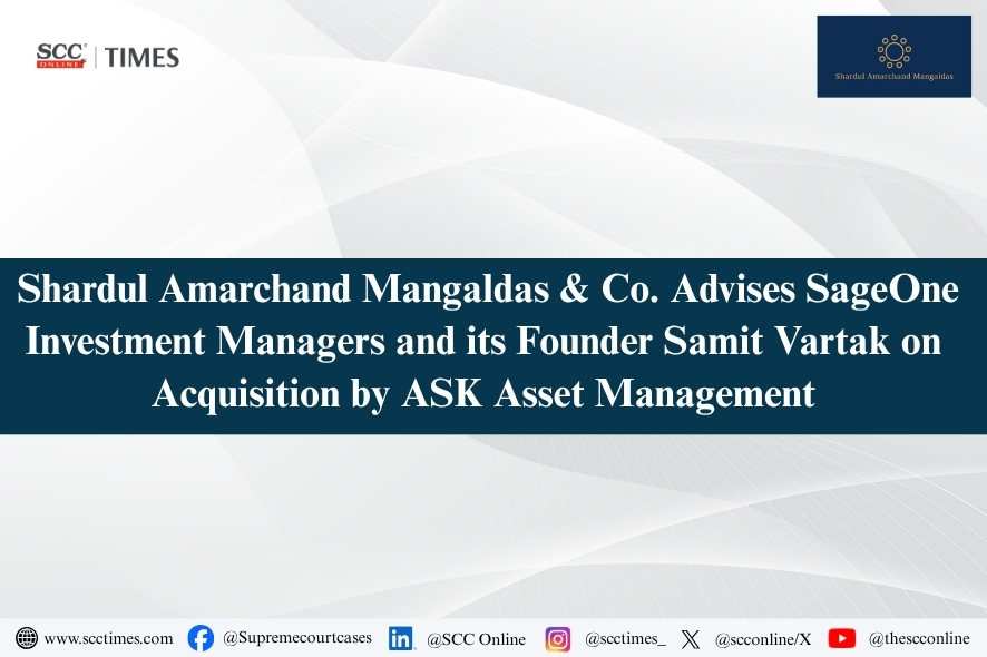SAM & Co. Advises SageOne Investment Managers on Acquisition by ASK Asset Management