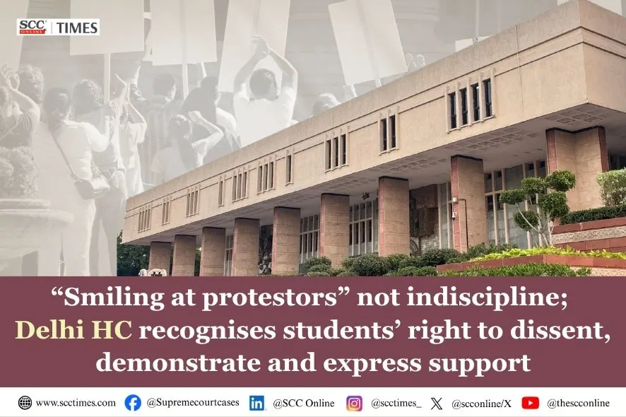 Students' Right to Dissent and Demonstrate
