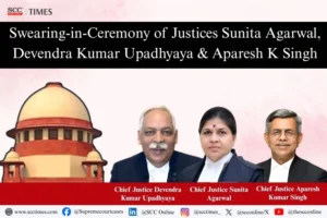 Supreme Court Judges Take Oath