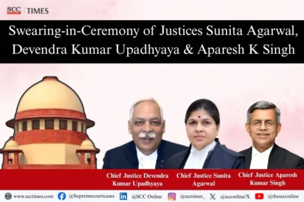 Supreme Court Judges Take Oath