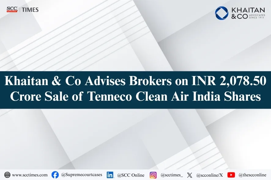 Tenneco Clean Air India share sale
