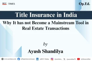 Title insurance in India