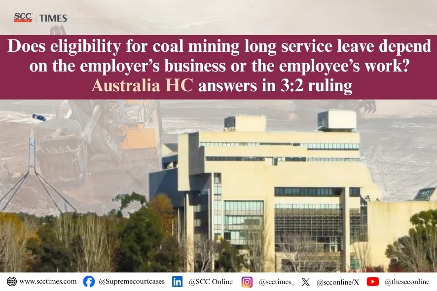 coal mining long service leave eligibility