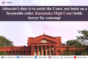 contempt proceeding against advocate