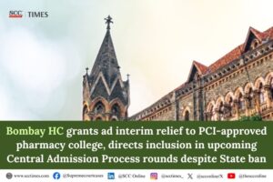 relief to PCI-approved pharmacy college