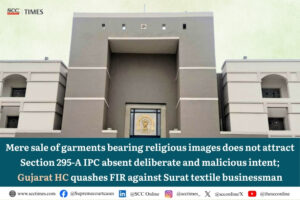religious images on garments sale FIR