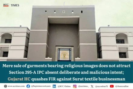 religious images on garments sale FIR