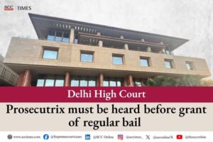 victim must be heard before grant of bail