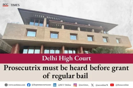 victim must be heard before grant of bail