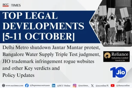 weekly Legal Developments India